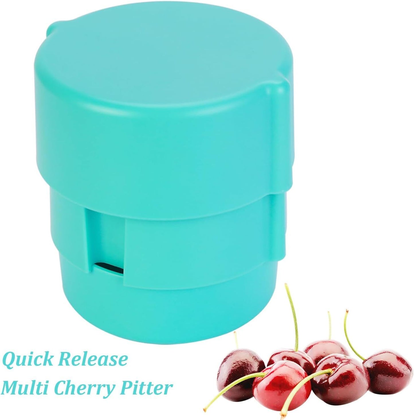 Cherry Pitter - Portable Cherry Pitter Corer Tool, Pits up to 6 Cherries at Once