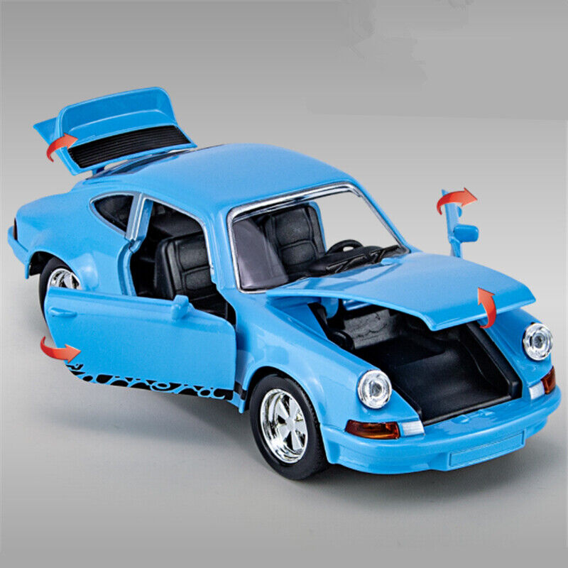 1974 Porsche 911 Carrera klassischer Sportwagen Druckguss Modell Legierung Spielzeug Fahrzeug 1:32-