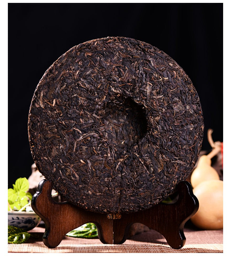 2007 Yunnan Mengku Qizi Tea Biscuit Pu-erh Green Cake Pu'er Puer Tea Raw 400g
