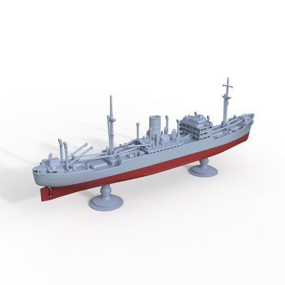 SSC2000723S 1/2000 Military Model Kit German Goldenfels Cargo Ship Full Hull