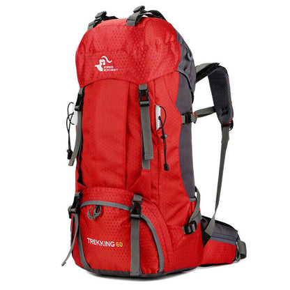 60L Backpack Camping Climbing Bag Hiking Backpacks Molle Sport Bag