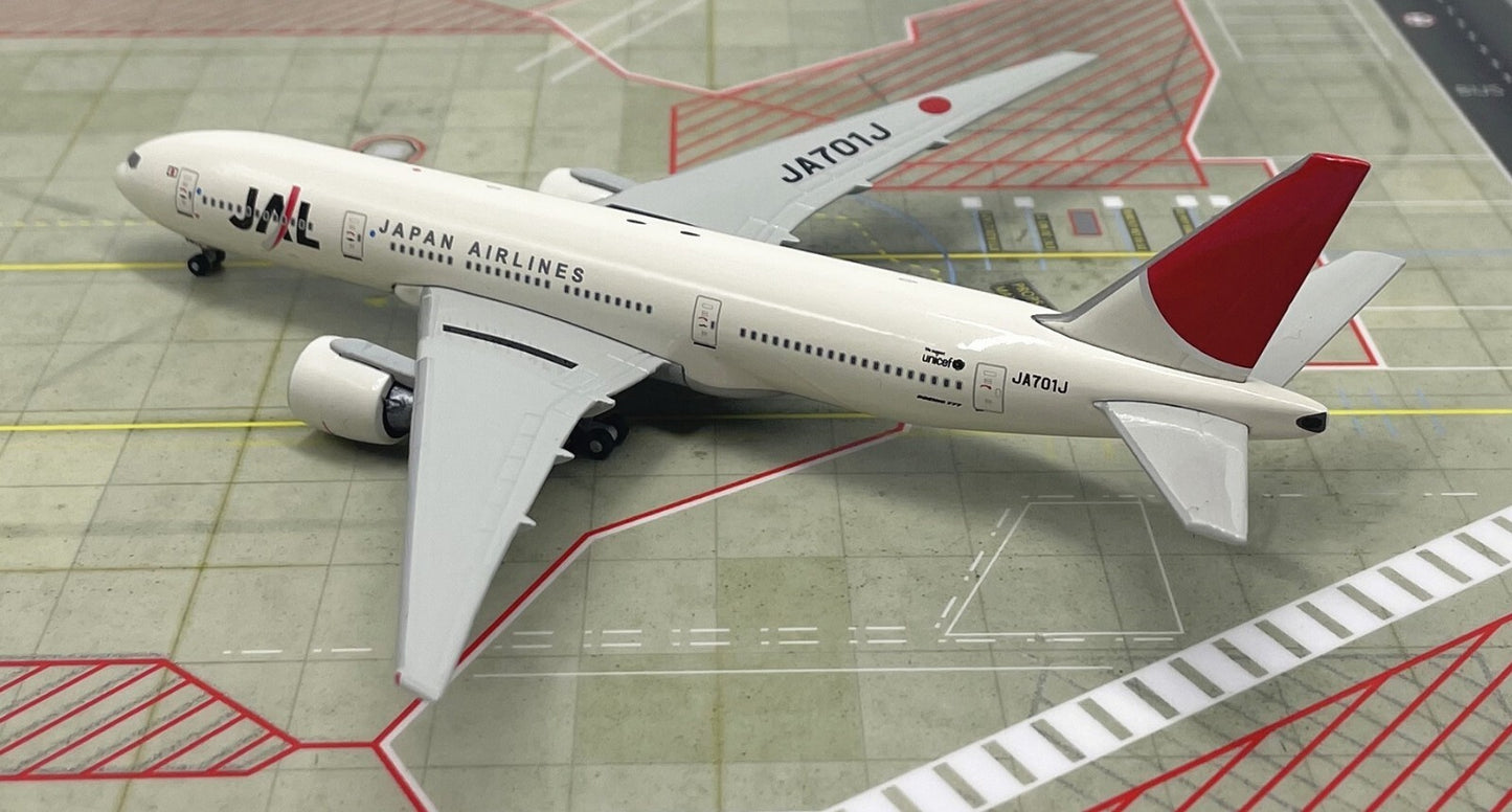 1:400 JAL JAPAN AIRLINES BOEING 777-200 Passenger Plane Diecast Airplane Model