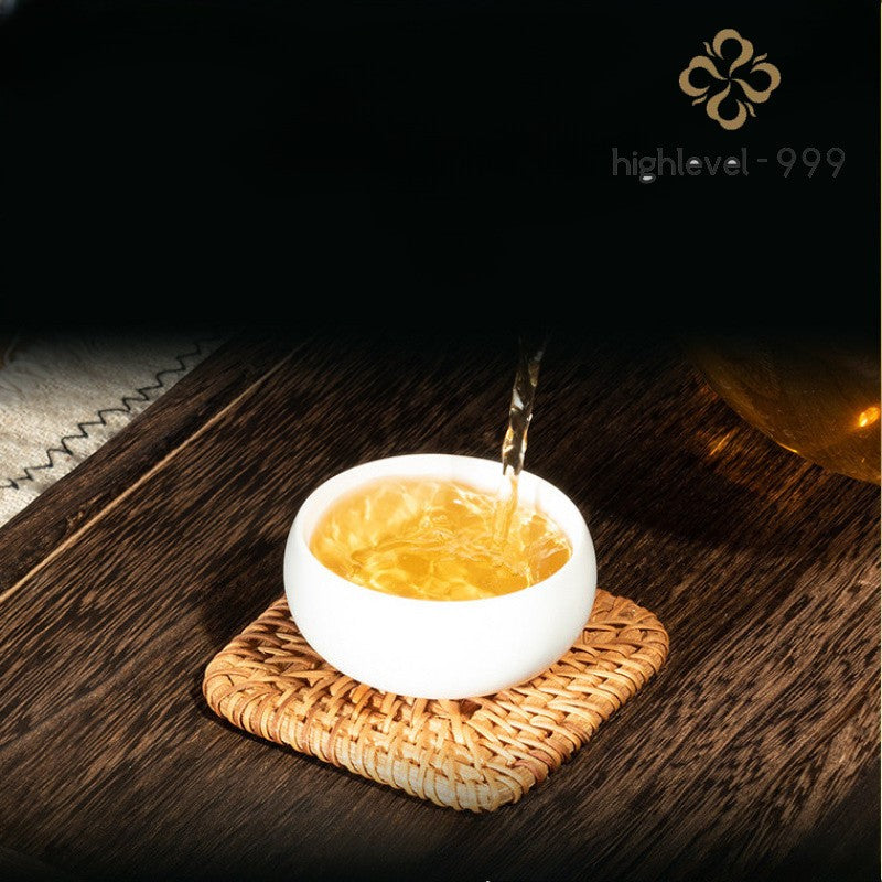 357g Raw Pu'er Yunnan 2012 Bingdao Big Tree Qi Zi Compressed Tea Cake