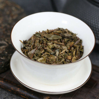 357g Nanqiao Bulang Arbor Tree Iron Cha Pu-erh Tea Silver Medal Award Cake