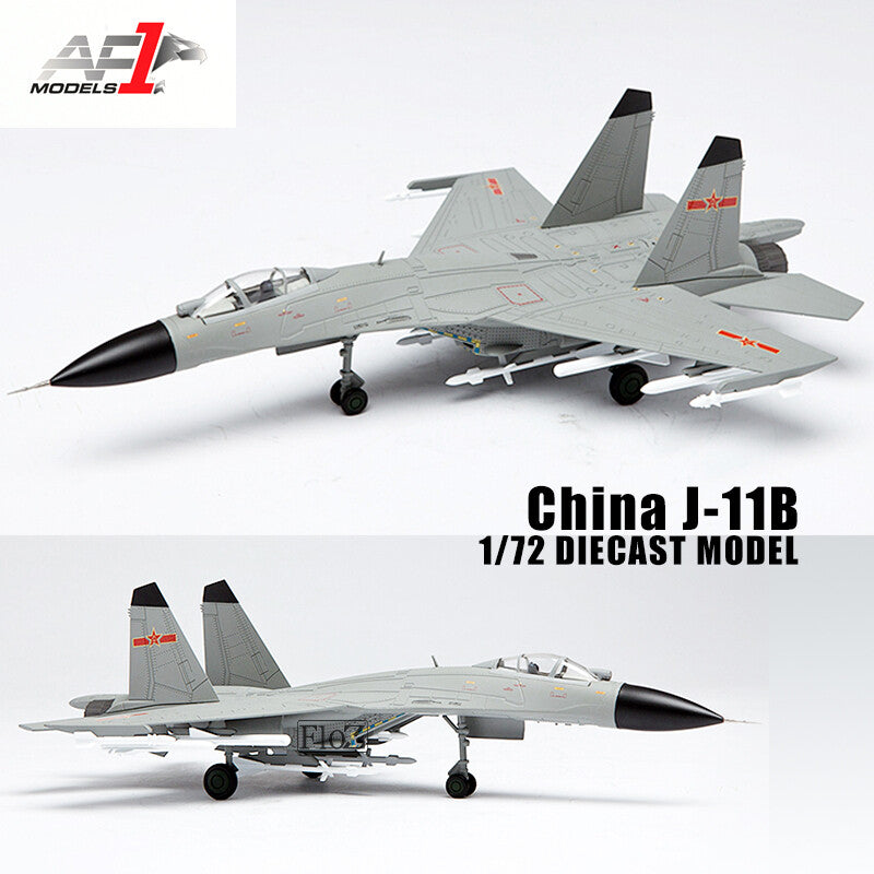 AF1 China J-11B 1/72 diecast plane model aircraft