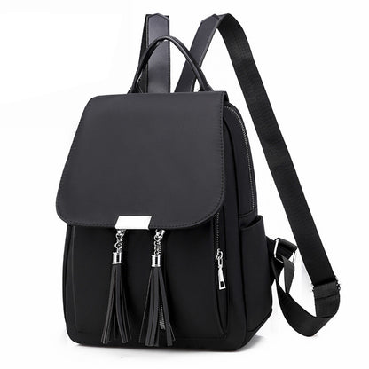 Women Backpack PU Oxford Shoulder Bag Handbags Rucksack School Backbag Travel