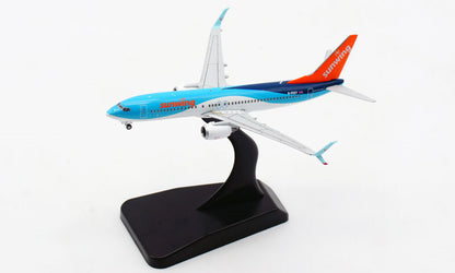 JC Wings Sunwing Airlines B737-800 G-FDZY 1:400 DIECAST plane Pre-builded Model