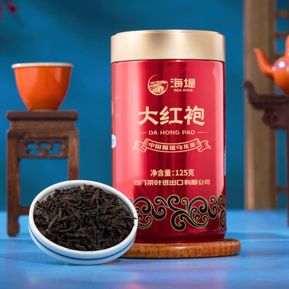 Sea Dyke Zhongcha Dahongpao AT103A CHINA FUJIAN OOLONG TEA Da Hong Pao 125g Tin