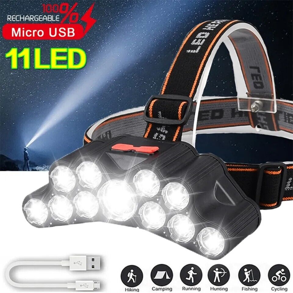 LINTERNA Lampara alta Potencia Para iluminacion en la casa campo Luz de Cabeza