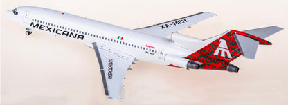 1:200 JC Wings Mexicana Boeing 727-200 Passenger Airplane Diecast Plane Model