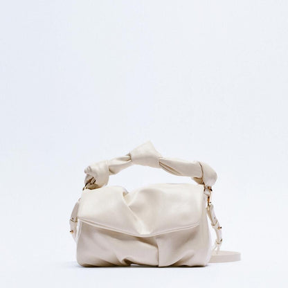 Synthetic Leather Shoulder Bag Messenger Purse Luxury Large Capacity Cloud Bags