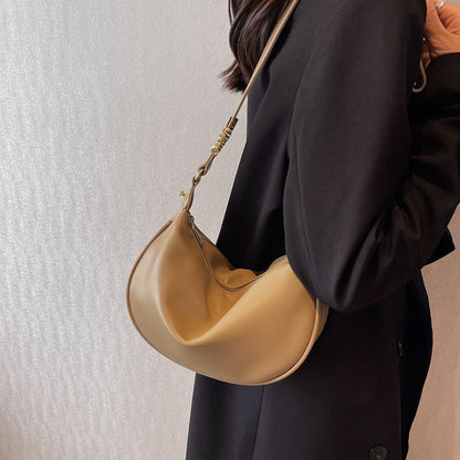 Retro Bag Shoulder Bag Texture Messenger Synthetic Leather Waterproof Purse 1PC