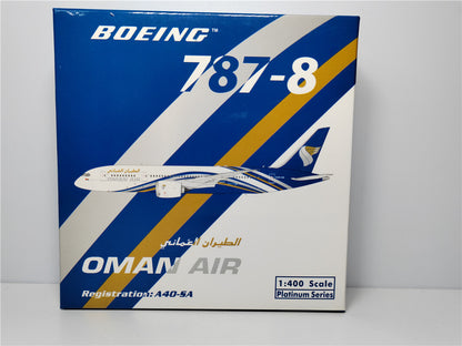 1:400 Phoenix OMAN AIR BOEING B787-8 Airplane Diecast Aircraft Plane Model