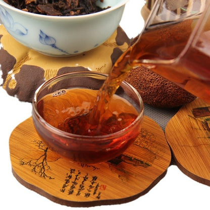 500g Pu'er Tea Ripe Tea Loose Tea Ganpu Pu Erh Tea 312 Aged Orange Pu Tea