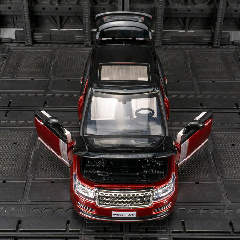 1:24 Range Rover Sports SUV Diecast Model Car Toy Alloy Vehicle Gift Sound Light