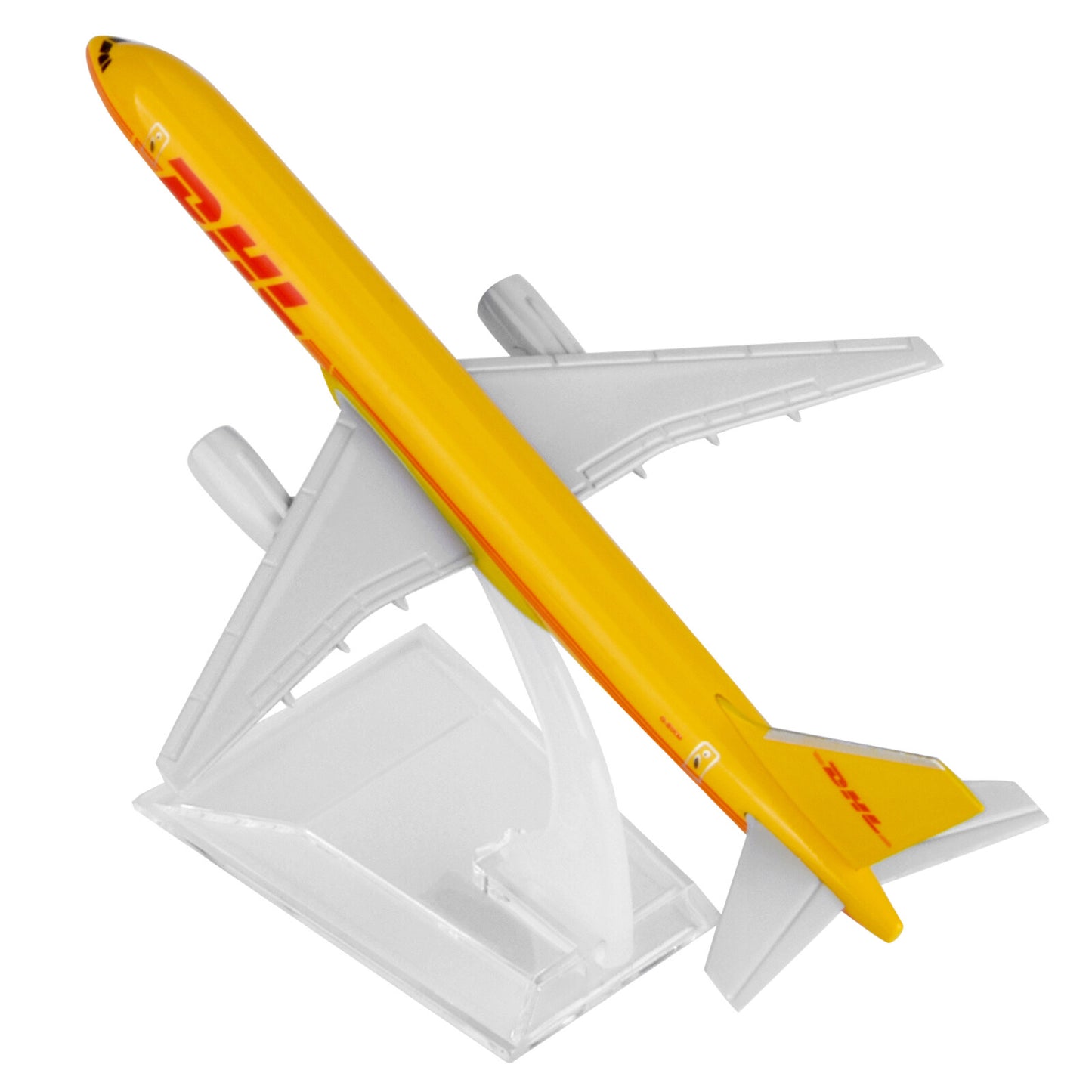 1/400 16cm DHL B757 Cargo Transportation Airplane Model Diecast Plane Display H