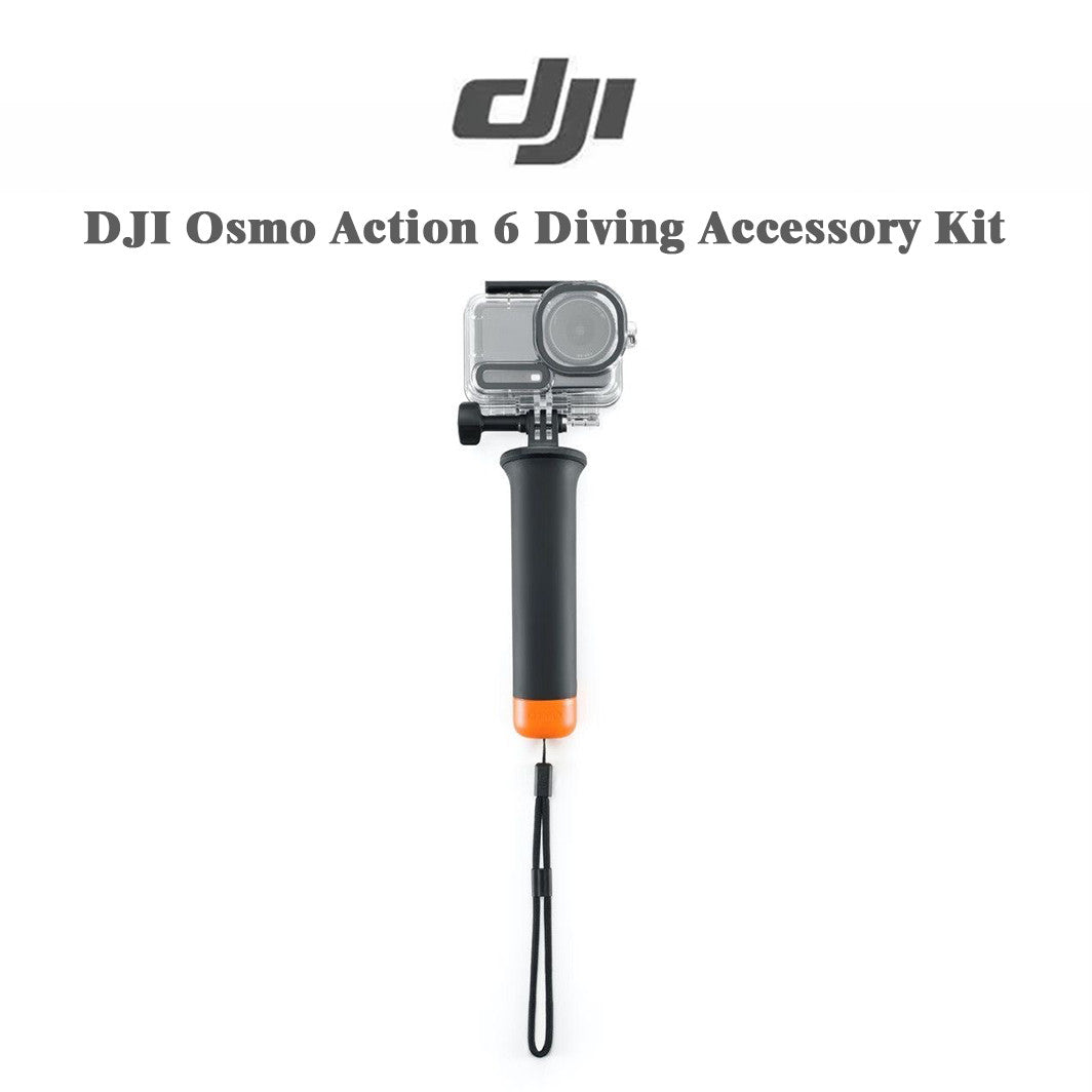 DJI Osmo Action 6 Diving Kit– 60m Waterproof Case, Floating Handle, Anti-Fog