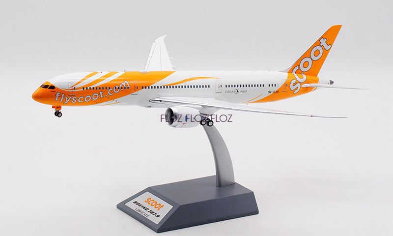 for Inflight SCOOT Air Singapore for Boeing B787-9 9V-OJH 1:200 Aircraft Model