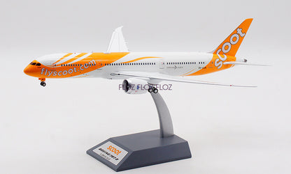 for Inflight SCOOT Air Singapore for Boeing B787-9 9V-OJH 1:200 Aircraft Model