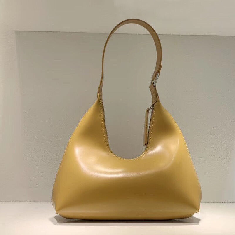 Small U Top Real Leather Snake Vintage Shoulder Bag Purse Handbag Top Handle