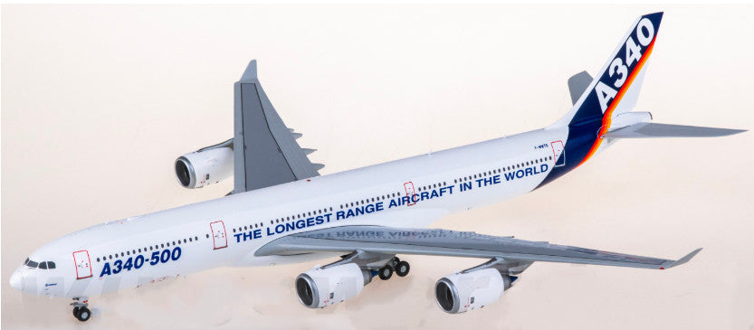 1:200 JC Wings Airbus A340-500 F-WWTE Passenger Airplane Diecast Aircraft Model