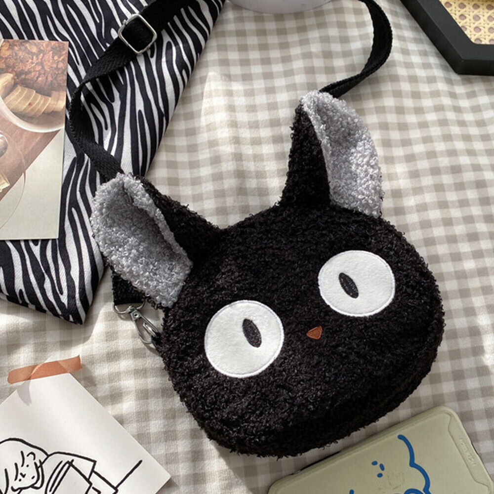 Anime Sheep Handbag Animals Small Phone Purse Bag Lamb Wool Shoulder Bag 1PCS