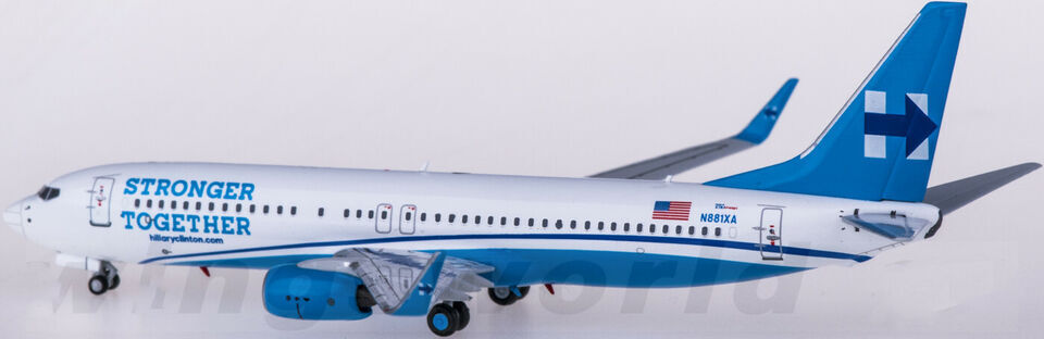 1:400 NG Model Xtra Airway BOEING 737-800 Passenger Airplane Diecast Plane Model
