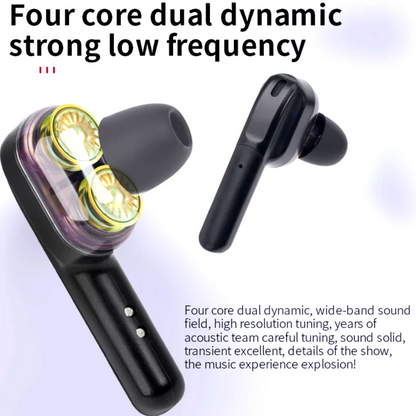 Waterproof Bluetooth 5.1 Earbuds Stereo Sport Wireless Headphones in Ear Headset