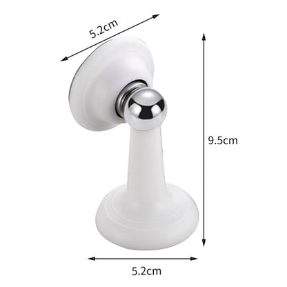 1Pc White Mute Door Suction Anti-collision Strong Magnetic Door Stopper Home ww
