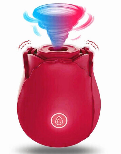Clitoral Vibrators Tongue Licking G Spot Vaginal Stimulator Rose Toys for Women