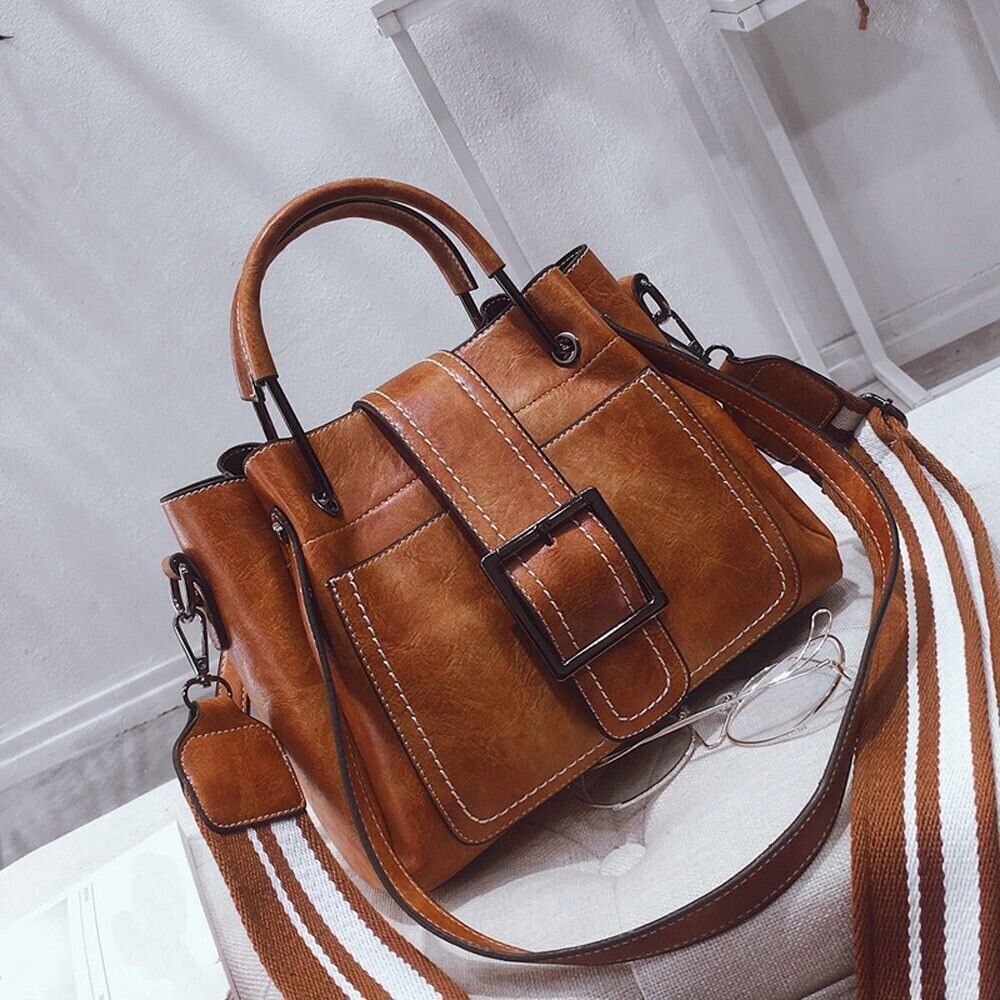 Women's Vintage Handbag Casual Tote Shoulder Bags Boho Crossbody Purse Satchel