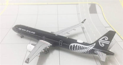 JC Wings AIR NEW ZEALAND FOR AIRBUS A321NEO ZK-NNA 1:400 Plane Pre-built Model