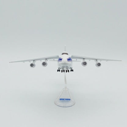 1:400 ANTONOV AN-124 Airfreighter Transport Airplane ABS Plastic Assembled Model