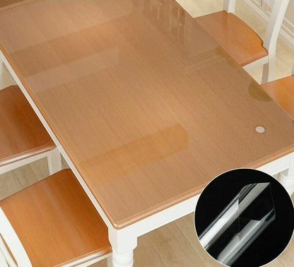 5M PVC Transparent Furniture Films Vinyl Self-Adhesive Desk Protective Stickers