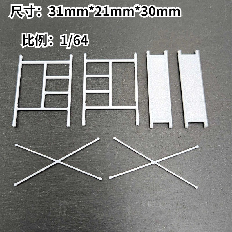 1/64 Scaffolding Model Construction Workshop Miniature Scene Props Model