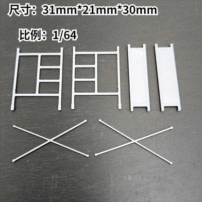 1/64 Scaffolding Model Construction Workshop Miniature Scene Props Model