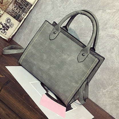 Women's Ladies Casual PU Leather Shoulder Bags with Corssbody Bag Handbag Purse