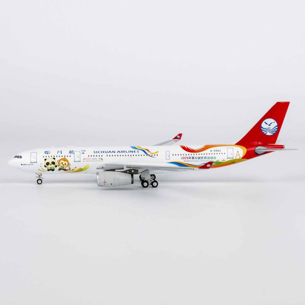 1:400 NGmodels Sichuan Airlines Airbus A330-200 Airplane Diecast Plane Model