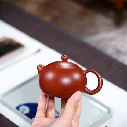 Authentic Yixing Zisha Tea Pot Marked Dahongpao Clay Xishi Pot Master Kungfu Pot