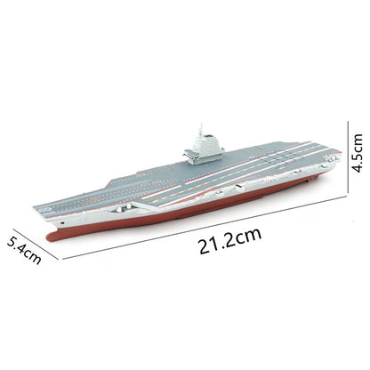 G024-1 Chinese Military Navy Fujian Ship Diecast Model Aircraft Carrier 1:1500
