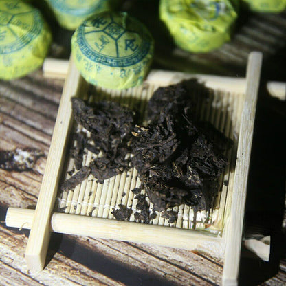 Chrysanthemum Aroma Ripe Mini Pu Erh Tuo Cha Tea Laocang Yunnan Tuocha Tea