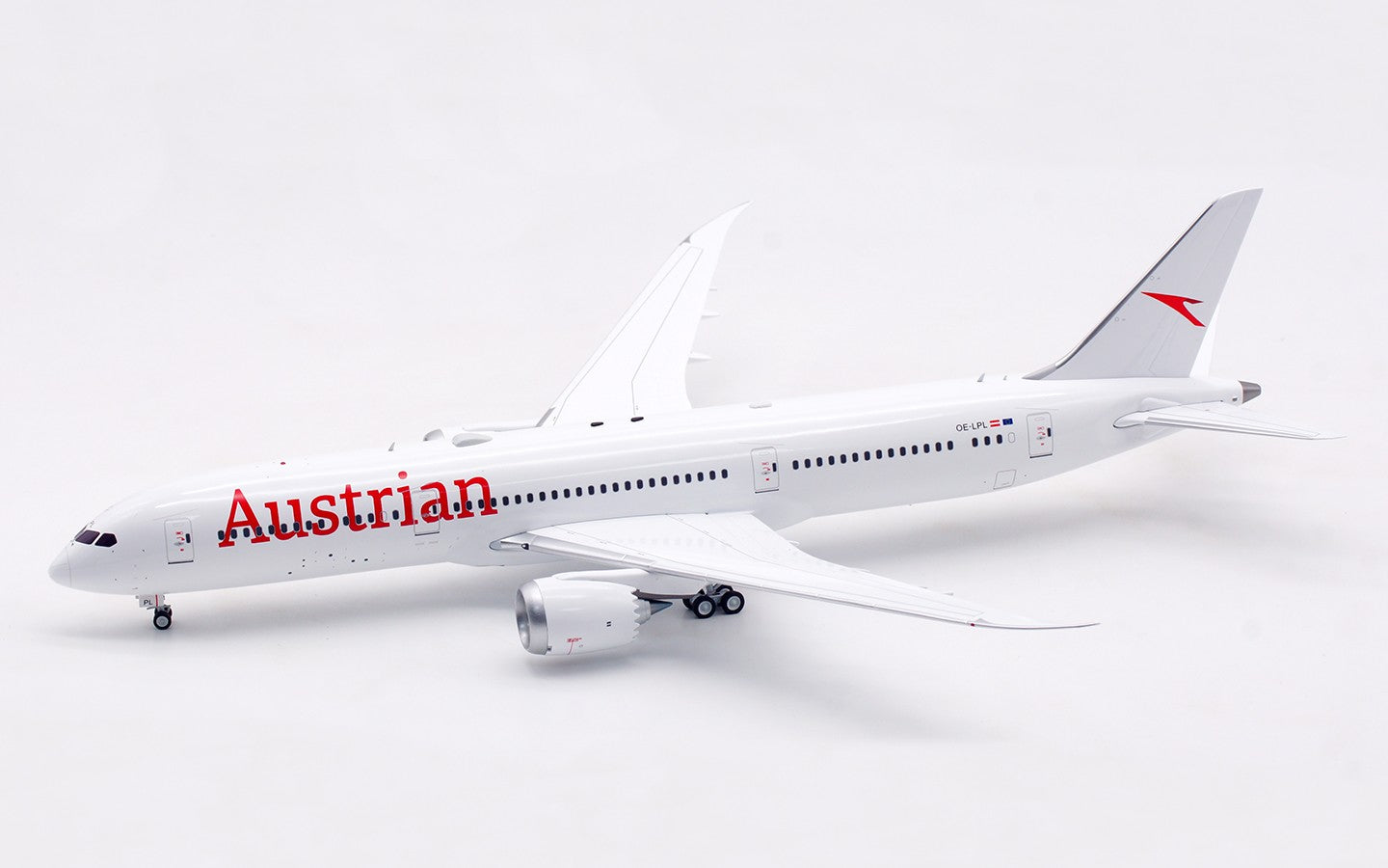 1:200 InFlight Austrian Airlines B787-9 OE-LPL Airplane Diecast Aircraft Model