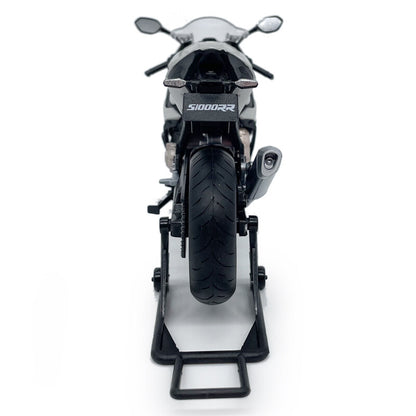 1/12 BMW S1000RR Motorcycle Model Diecast Toy Vehicle Boys Toys Kids Gifts Gray