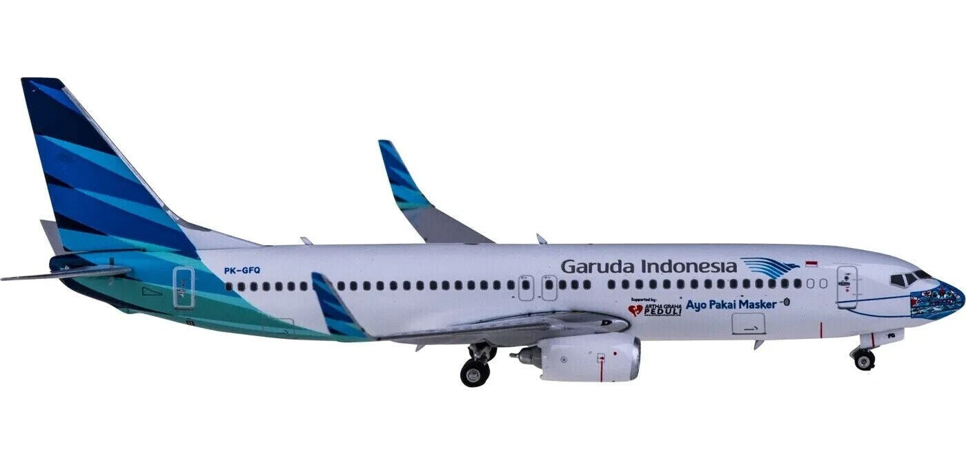 1:400 Phoenix Garuda Indonesia BOEING 737-800 Passenger Airplane Diecast Model
