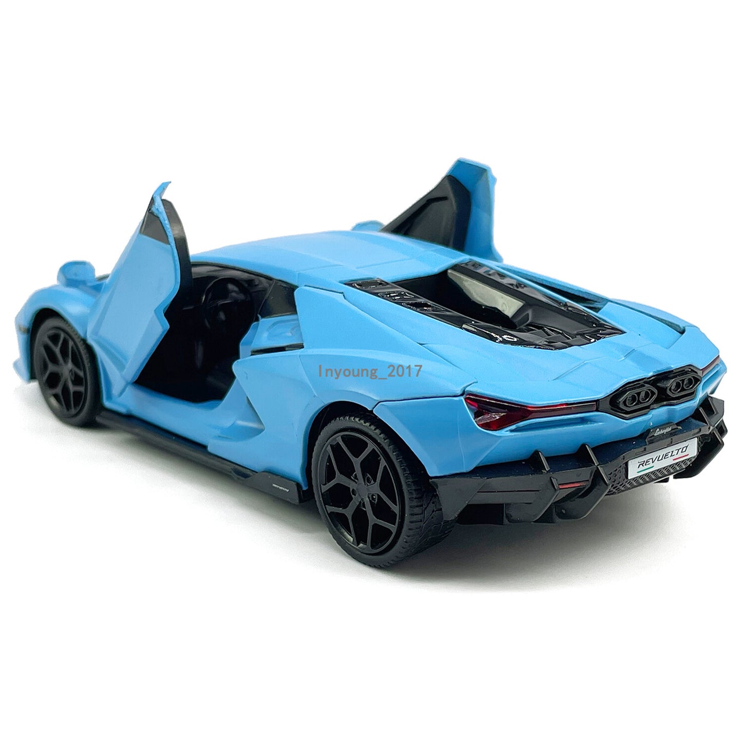 1/32 Lamborghini Revuelto Model Car Diecast Toy Vehicle Toys for Boys Kids Blue