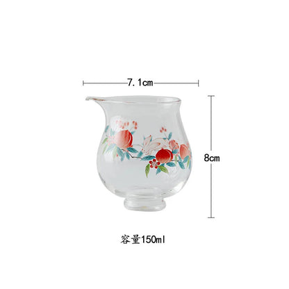 Glass Tea Pitcher Pour Tea Dispenser Justice Cup Fair Mug Tea Items Supplies