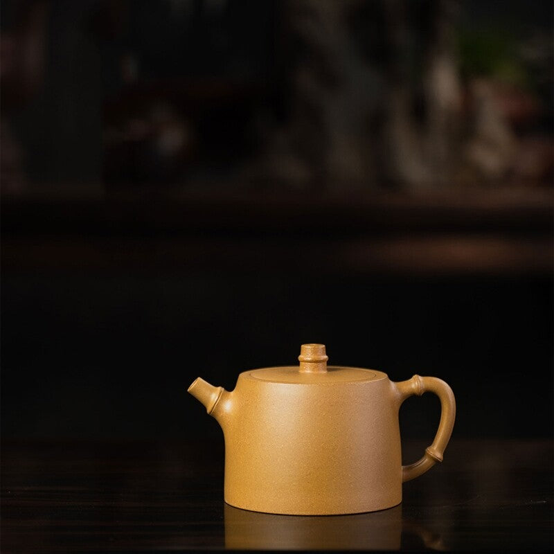 280ml Chinese Yixing Zisha Tea Pot Ball Shaped Infuser Holes Pattern Teapot