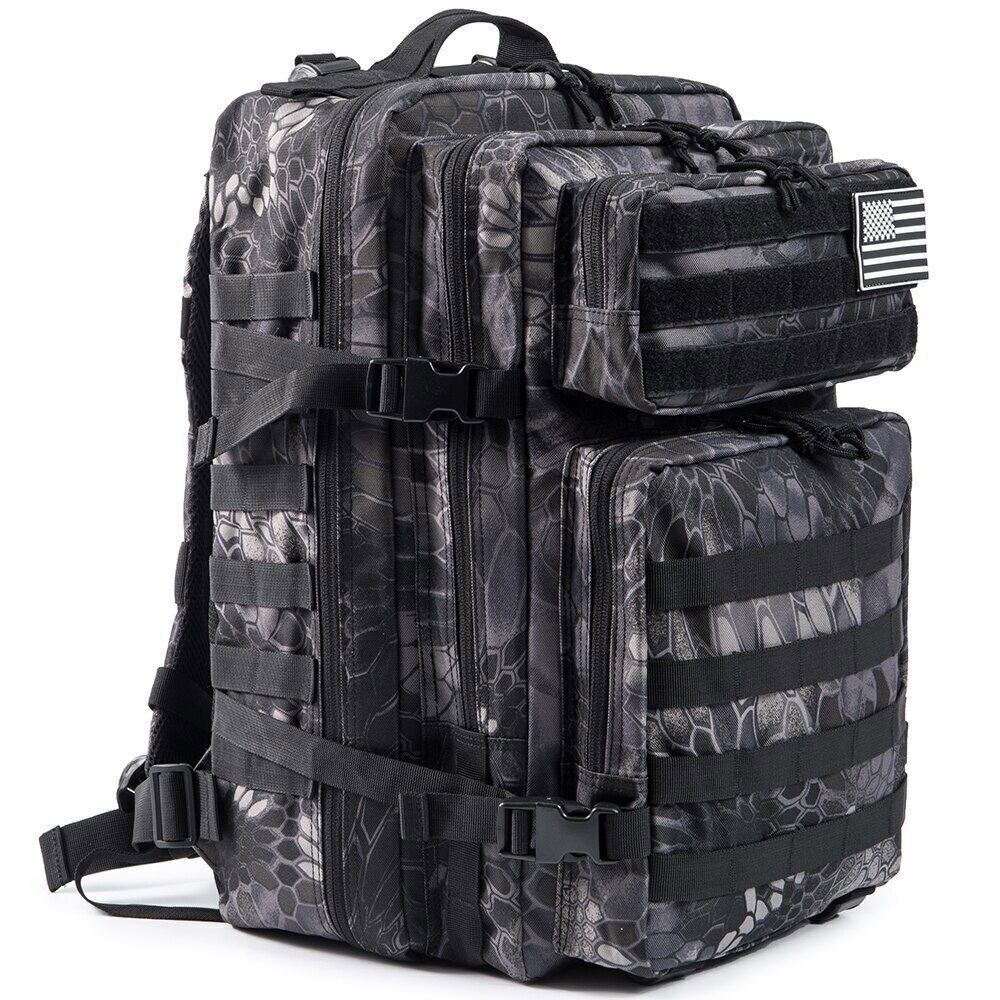 50L Camouflage Tactical Backpack Men Army Bags Hunting Trekking Rucksack Bag