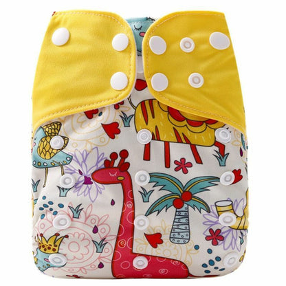 Cloth Diapers Reusable Adjustable Baby Nappies Washable Newborn Training Pants