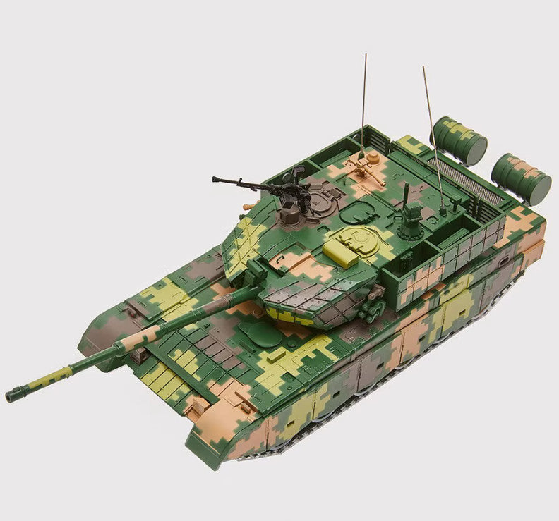1:24 43CM China ZTZ-99 Main Battle Tanks Diecast Military Armor Model